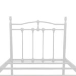 Wotso metal bed white 90x190cm - Image 6