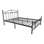 Wotso metal bed black 140x200cm - Image 2