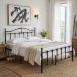 Wotso metal bed black 140x200cm