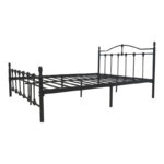 Wotso metal bed black 140x200cm - Image 4
