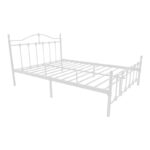 Wotso metal bed white 140x200cm - Image 2