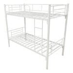 Belit metal bunk bed white 90x190cm - Image 4