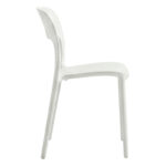 Zanna stackable chair pp white 40x53x78cm - Слика 3