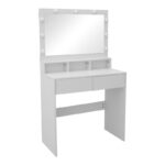 Dressing table Vanity with led white 80x40x140cm - Image 2