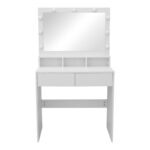 Dressing table Vanity with led white 80x40x140cm - Image 4