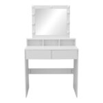 Dressing table Virna with led white 80x40x145cm - Image 4