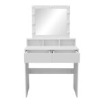 Dressing table Virna with led white 80x40x145cm - Image 5