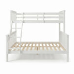 Armonia children's bunk bed, pine wood, white, 90/140x190cm - Image 5