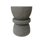 Side table Sezano grey MGO D34x45cm - Image 2