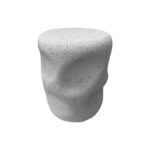 Side table Ardin white MGO D39.5x49.5cm - Image 2