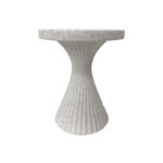 Side table Nome white MGO D38x46.5cm - Слика 2