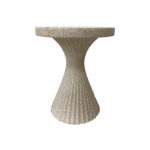 Side table Nome ecru MGO D38x46.5cm - Слика 2