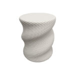 Side table Rinda ecru MGO D33x40cm - Слика 2