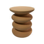 Side table Jonne terracotta MGO D40x46cm - Слика 2