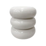 Side table Zoubi white MGO D35x43cm - Слика 2
