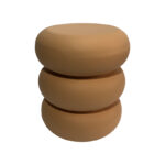 Side table Zoubi  terracotta MGO D35x43cm