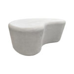 Coffee table Fedris mdf white 80x70x34cm - Слика 2