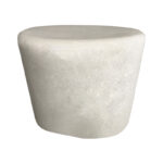 Coffee table Fedris mdf white D60x45cm - Слика 2