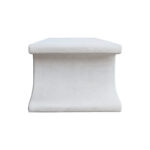Coffee table Nafel mdf white 120x60x45cm - Image 4