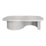 Coffee table Verven mdf white 120x60x32cm - Слика 3