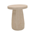 Morena MGO cream side table D50x61.5cm - Слика 2