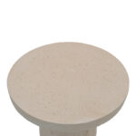 Morena MGO cream side table D50x61.5cm - Слика 3