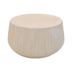 Rongo coffee table, MGO cream, D80x41cm - Слика 2