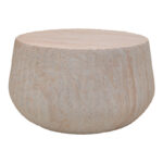Rongo coffee table MGO travertine look D80x41cm - Слика 2