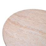 Coffee table Mikawa MGO travertine look D70x34cm - Image 4