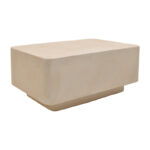Coffee table Nerde MGO cream 90x60x38cm - Image 2