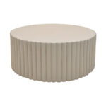 Coffee table Binero MGO light grey D106x45cm - Слика 2