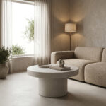 Coffee table Umbra MGO light grey D80x31.5cm