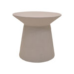 Coffee table Peble MGO cappuccino D55x50cm - Image 2