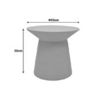 Coffee table Peble MGO cappuccino D55x50cm - Image 4