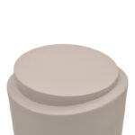 Fortox MGO cappuccino side table D40x49.5cm - Image 3