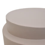 Fortox MGO cappuccino side table D40x49.5cm - Image 4
