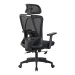 Magida mesh black manager's office chair 58.5x66x115-125cm - Слика 2