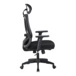 Magida mesh black manager's office chair 58.5x66x115-125cm - Слика 3