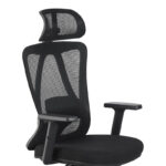 Magida mesh black manager's office chair 58.5x66x115-125cm - Слика 5