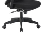 Magida mesh black manager's office chair 58.5x66x115-125cm - Слика 6