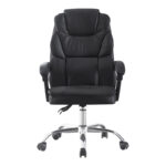 Sanema pu black director's office chair 62x67x112-122cm - Image 4