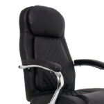 Stoldi pu black manager's office chair 62.5x70x113-121cm - Слика 6