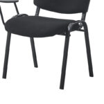 Conference chair with lectern Lector black 54x54x78cm - Слика 6