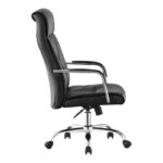 Biani pu black manager's office chair 56x70x107-115cm - Слика 3