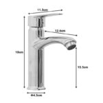 Wash basin faucet Mentis 17x3x18cm - Image 3