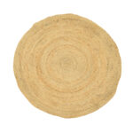Rug Solon jute in natural color D120cm