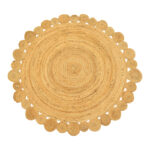 Rug Falor jute in natural color D150cm