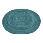 Rug Bluar petrol jute D150cm