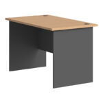 Professional desk Fesialo natural-anthracite 120x70x75cm - Слика 3