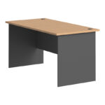 Professional desk Fesialo natural-anthracite 150x75x75cm - Слика 3
